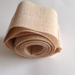 3 Fabric Vertical Blinds Replacement Slats 3.5 Wide Light Brown Window Covering